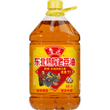 鲁花食用油 非转基因 大豆油 东北熟榨老豆油5L 物理压榨 