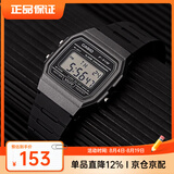 卡西欧手表 时尚简约复古小方块 潮流运动百搭电子表学生表考试表 F-91WM-1B