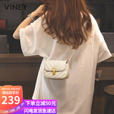 viney包包女包牛皮斜挎手机包洋气单肩链条包生日七夕情人节礼物送女友