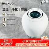 巴慕达（BALMUDA）智能恒湿无雾加湿器银离子空气净化除菌母婴级认证卧室家用办公室空调落地式高端Rain ERN-1180SD-WK白色