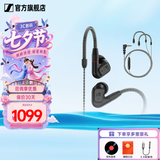森海塞尔（Sennheiser）IE900/IE600/IE300旗舰级HIFI高保真超宽单动圈单元可拆卸MMCX挂耳式耳机 高保真发烧有线耳机耳塞 IE200+MMCX耳麦线