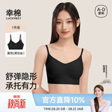 幸棉【代言人同款】无痕粉底液内衣无尺码隐形舒适美背胸罩细肩带文胸