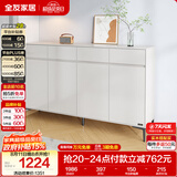 全友家居 现代极简鞋柜家用靠墙大容量储物收纳柜入户玄关柜子