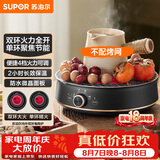 苏泊尔（SUPOR）迷你电陶炉 煮茶器煮茶炉煮茶壶 养生围炉煮茶泡茶办公家用不挑器具SW-DTL05