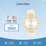 Calvin KleinCK手表雅致款皮带女士腕表25200254【节日礼物】
