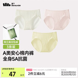 蕉下内裤女士棉质内裤纯棉底档100%棉无痕抗菌抑菌底档 A类棉 CT049