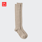 优衣库HEATTECH高筒袜女装袜子480732 487142 480732/32深米色 M /L/24～26 cm