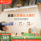 孩视宝夹式护眼台灯大路灯全光谱悬挂壁挂书桌吊柜灯学生学习儿童阅读灯 36W-双夹款-可夹厚度1.5-2cm