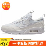 耐克NIKE休闲鞋女气垫AIR MAX 90 FUTURA运动鞋DM9922-101白36.5