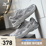 美津浓（MIZUNO）【吴曦同款】男女运动休闲缓震透气网面复古做旧跑步鞋RACER S