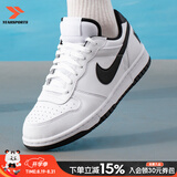 耐克（NIKE）休闲鞋男鞋夏季新款轻便透气运动休闲鞋耐磨缓震低帮百搭滑板鞋男 BIG NIKE/经典黑白【店长推荐】 40.5 码(内长255mm)