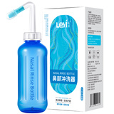 乐仪手动洗鼻器成人儿童鼻炎鼻腔冲洗器LY-M5生理盐水洗鼻壶500ml