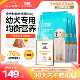 力狼（LILANG）狗粮幼犬粮 博美泰迪柯基金毛边牧全犬种中小型犬通用型狗粮 【经典配方】幼犬粮10kg