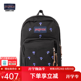 JANSPORT杰斯伯双肩包女男复刻暮光学生电脑包旅行背包书包 4QVBGP6 蘑菇屋-刺绣款