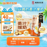 风行姜汁撞奶调制乳200ml*10盒 姜撞奶生牛乳≥80% 广东老字号生姜饮