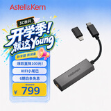 艾利和（Iriver）Astell&Kern AK HC2解码耳放线4.4mm HIFI平衡苹果安卓手机电脑便携小尾巴 深银色 礼物