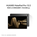 华为平板电脑MatePad Pro 12.2英寸国家补贴 双层OLED2.8K全面屏办公创作学生学习 12G+256G WIFI 砚黑 官方标配+礼品【晒单送礼】