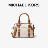 MICHAEL KORS【七夕礼物】轻奢MK女包BEDFORD斜挎包迷你香草/橡果棕