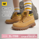 卡特（CAT）经典大黄靴马丁靴工装靴男女鞋科罗拉多户外加固短靴商场同款 黄色男 42