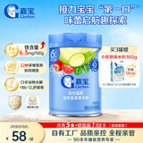 嘉宝（GERBER）婴幼儿米粉混合蔬菜加铁加DHA加益生菌米粉宝宝辅食米糊250g 6月+