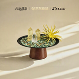意千阁造物×JDear京东联名浮光祈愿 生机 黄水晶摆件 教师节礼物伴手礼
