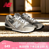 NEW BALANCE NB官方夏季休闲鞋男鞋女鞋百搭网面透气薄底鞋运动鞋CM996系列 元祖灰 CM996GR2 42 (脚长26.5cm)