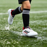 阿迪达斯（adidas）新款男女大童耐磨世界杯欧冠运动足球鞋 IH0103白/黑/红