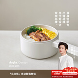 olayks立时 电煮锅可煮饭家用多功能学生宿舍泡面电火锅蒸煮煎炒锅电热锅小电锅电炒锅