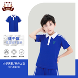金猪世家【速干版】深圳校服小学短裤T恤 短裤 薄款长裤夏薄款运动服男140