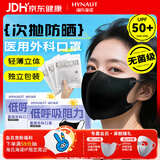 海氏海诺医用外科口罩灭菌级独立一次性防晒口罩夏季薄款防紫外线医美术后