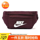 耐克NIKE中性腰包单肩包休闲包户外骑行包大容量包BA5751-681酒红MISC