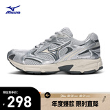 美津浓（MIZUNO）男女复古跑步运动鞋 舒适缓震 经典耐磨 多层次拼接 SPEED 2K