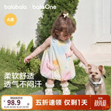 巴拉巴拉童装儿童连衣裙婴儿裙子2026夏新款女童宝宝花苞裙甜美公主裙可爱