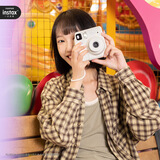 INSTAX富士instax立拍立得 一次成像相机 miniSE（mini7+升级款）白色