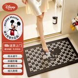 迪士尼（Disney）硅藻泥吸水地垫 卫生间地垫 浴室防滑垫 门口地垫脚垫 厕所地垫