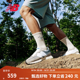 NEW BALANCE NB327 官方夏季休闲鞋男鞋女鞋情侣复古舒适增高情侣运动鞋 灰色/白色 MS327LAB 45 (脚长29cm)