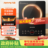 九阳（Joyoung）电磁炉电陶炉2200W大功率家用触控按键耐用面板十档火力纤薄定时功能电磁灶火锅炉C22S-N650