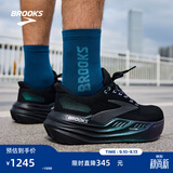 布鲁克斯（BROOKS）Glycerin甘油MAX 超级甘油男女跑步鞋透气缓震专业运动鞋慢跑鞋 男款 月光系列 黑 44.5