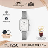 丹尼尔惠灵顿（DanielWellington）DW女士手表复古小方表轻奢小众石英腕表生日礼物送女友DW438