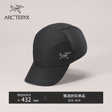 ARC'TERYX始祖鸟 CALVUS CAP 轻量 男女同款 弯檐帽 BLACK/黑色 L-XL