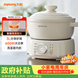 九阳（Joyoung）电炖锅电砂锅电炖盅炖汤盅煲汤锅多功能锅高温瓷燕窝炖盅煮粥神器熬粥专用锅3L大容量GD310