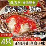 呛蟹舟山红膏蟹梭子蟹酱母蟹宁波炝蟹咸蟹生腌螃蟹海鲜醉蟹 单只3-4两净重【4只 精品膏红肉肥】