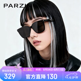 帕森（PARZIN）【范丞丞TVC广告款】太阳镜女新品方框防晒驾驶墨镜男七夕礼物