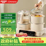 西屋（Westinghouse）多功能破壁机12D预约加热全自动豆浆机家用二合一早餐机蒸煮料理机 WSC12D01