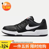 耐克（NIKE）男子休闲鞋 FULL FORCE LO运动鞋FB1362-001黑白 43