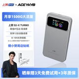 上赞2026年新款S2随身wifi 免插卡wifi6流量4g路由器WiFi无线网卡移动上网卡流量卡萌宠晶透高清屏