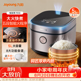 九阳（Joyoung）5升大容量4~5人电饭煲电饭锅八大烹饪菜单大火快煮智能预约微压多功能5L饭煲F510