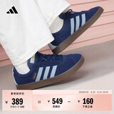 adidas「T头鞋」VL COURT 2.0复古休闲板鞋德训鞋阿迪达斯轻运动 深蓝/浅蓝/树脂黄 (推荐女生选小半码)   42