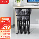 瑞仕达（Restar）折叠床午休午睡床医院陪护床行军床办公室可放工位床垫一体-扁管