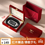 七匹狼皮带男士商务休闲自动扣真牛皮裤腰带送父亲老公生日纪念日礼物